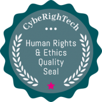 cyber right tech, human right & ethics quality seal