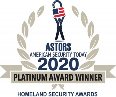 astors american security today 2020, platinum award winner, homeland security awards