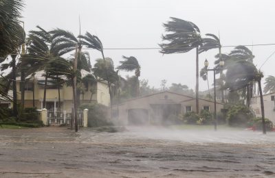 A,Flooded,Street,After,Catastrophic,Hurricane,Irma,Hit,Fort,Lauderdale,